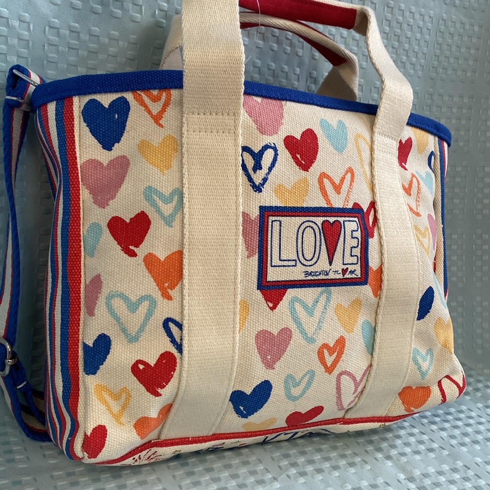 *SOLD*NWT Brighton Red White And You Mini Tote - Picture 3 of 14